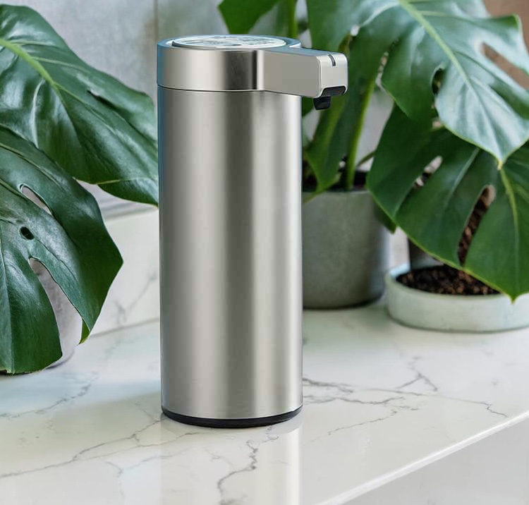 Kitchen Soap Machine Automatic Sensor Out of Hand Sanitizer Smart Electric Body Wash Soap Dispenser 304 Stainless Steel