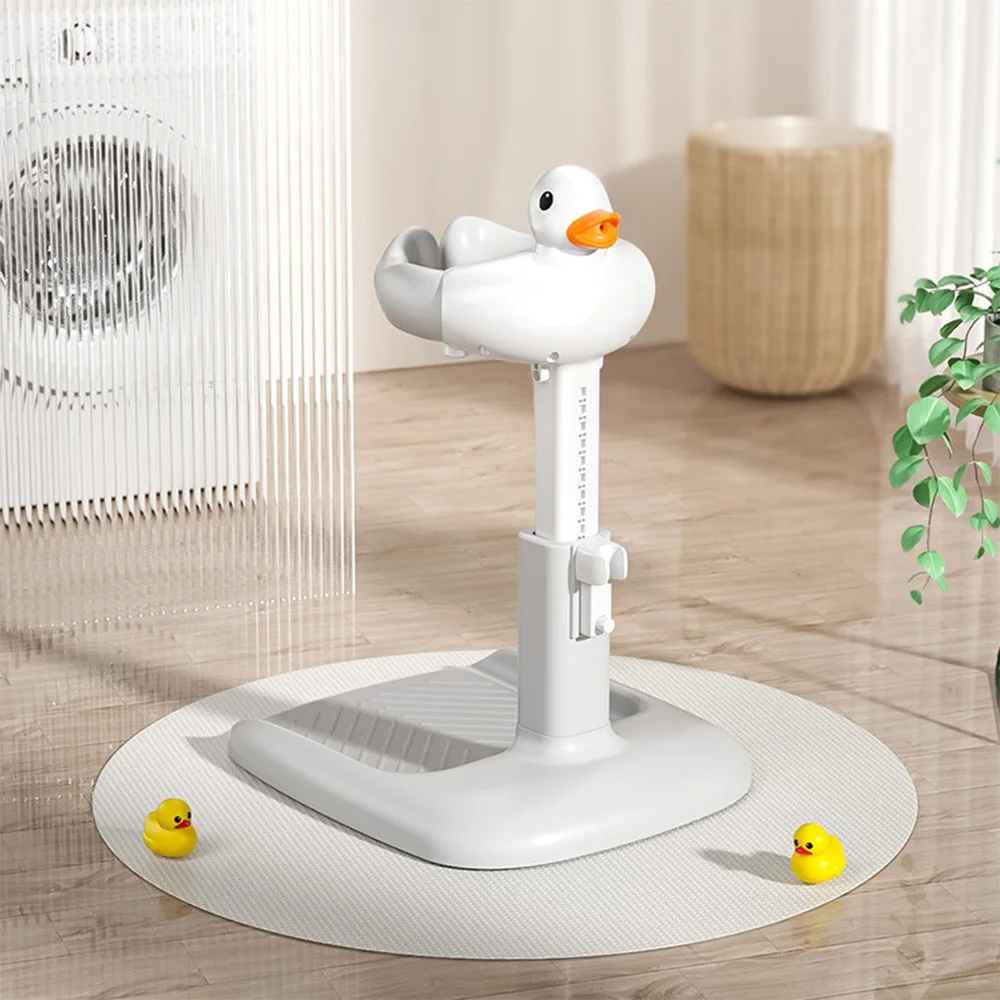 Baby Standing Shower Stand Adjustable Children's Bath Device Household Non-Slip Children's Bath Stand Baby Bath Stand Support