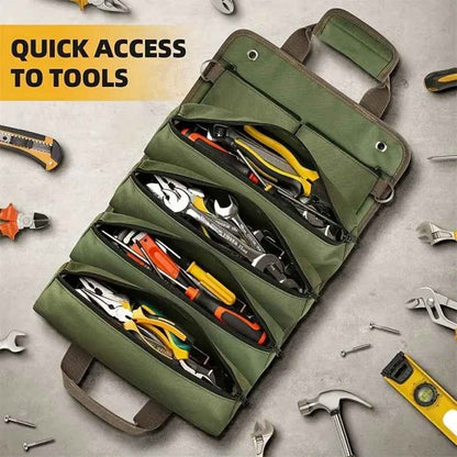 Multi-Purpose Tool Bag High Quality Professional Multi Pocket Hardware Tools Pouch Roll UP Portable Small Tools Organizer Bag