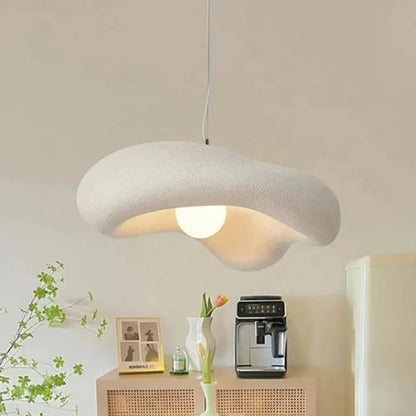 Dining Room Wabi Sabi G9 Led Pendant Lights New Creamy Style Suspend Lamp Bar Lustre Droplight Home Decor Hanging Lamp