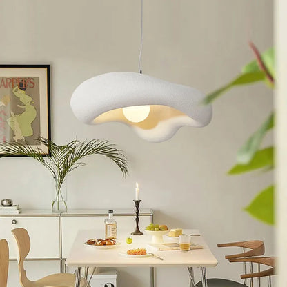 Dining Room Wabi Sabi G9 Led Pendant Lights New Creamy Style Suspend Lamp Bar Lustre Droplight Home Decor Hanging Lamp