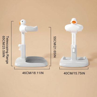 Baby Standing Shower Stand Adjustable Children's Bath Device Household Non-Slip Children's Bath Stand Baby Bath Stand Support