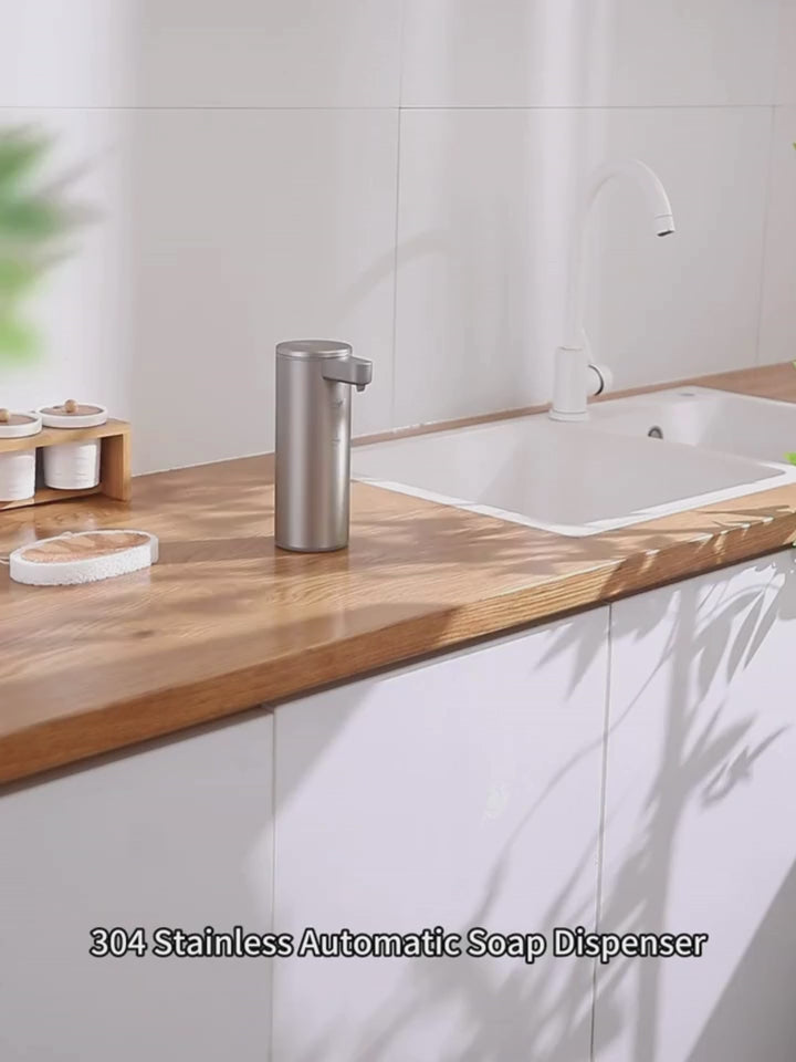 Kitchen Soap Machine Automatic Sensor Out of Hand Sanitizer Smart Electric Body Wash Soap Dispenser 304 Stainless Steel